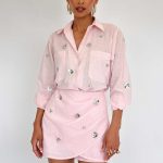 FALDA SHORT TULIPAN PINK