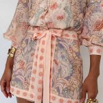 ALONDRA FALDA SHORT PASTEL ORNAMENTAL