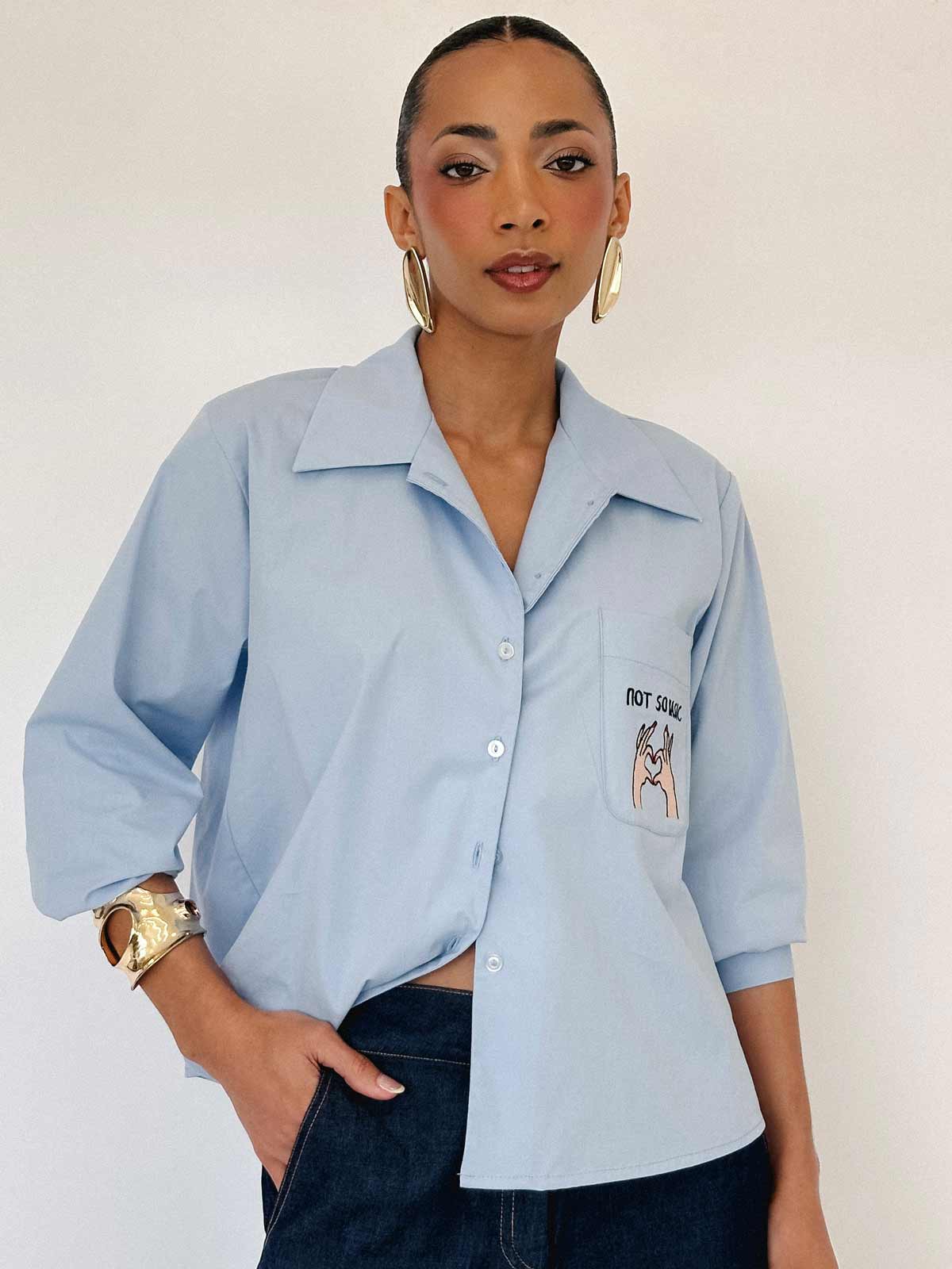 ATICA-SHIRT-LIGHT-BLUE ATICA SHIRT LIGHT BLUE - Imagen 1