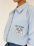 ATICA SHIRT LIGHT BLUE - Imagen 3