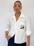 ATICA SHIRT WHITE - Imagen 2