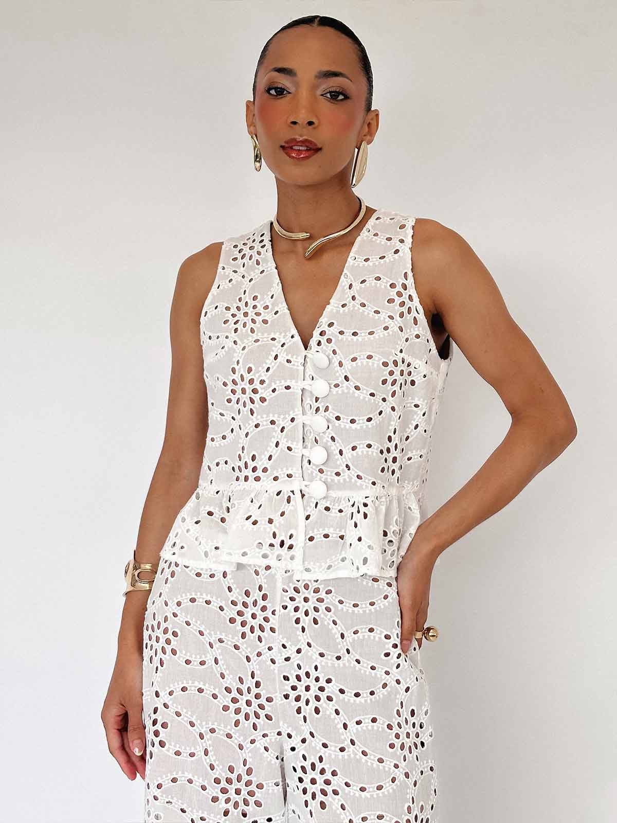 BATISTA-TOP-WHITE1 BATISTA TOP WHITE - Imagen 1