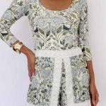 ALONDRA FALDA SHORT CELESTE GARDEN