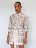 ARIANA CAMISA LILA GARDEN - Imagen 2