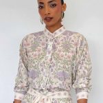 ARIANA CAMISA LILA GARDEN