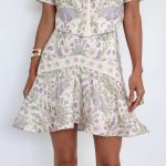 FALDA ARIANA MINI LILA GARDEN