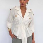 LINEN SHIRT BEIGE